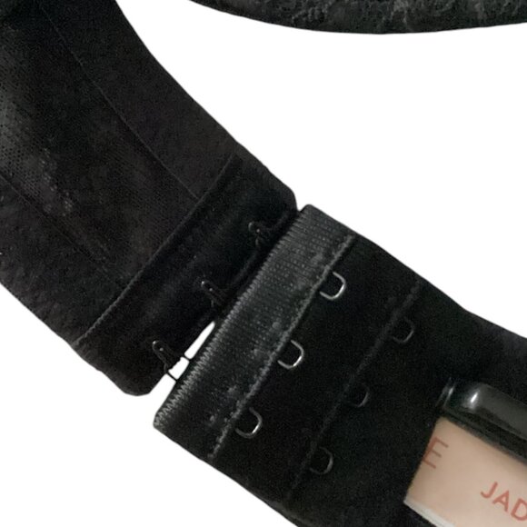 🆕 Jade Unlined Underwire Bra NWT R Line, 36D Black, Sexy, Classy, Comfortable, - Picture 6 of 9